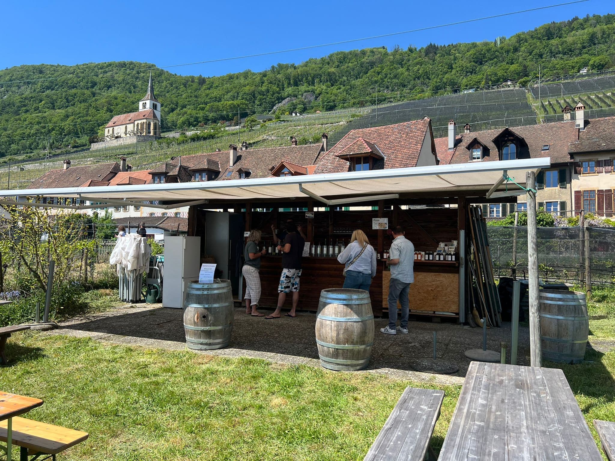 Familie Martin am Bielersee